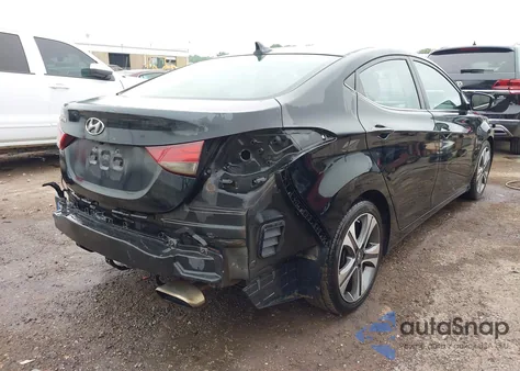 2014 Hyundai Elantra Sport z USA, uszkodzony, nr VIN KMHDH4AH8EU151993